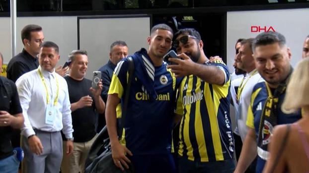 Fenerbahçe, Strum Graz maçı için Avusturya’ya geldi