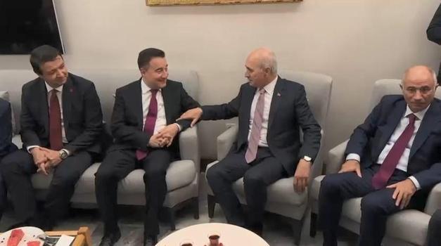 TBMM Başkanı Kurtulmuş, iktidar ve muhalefet kulislerini ziyaret etti