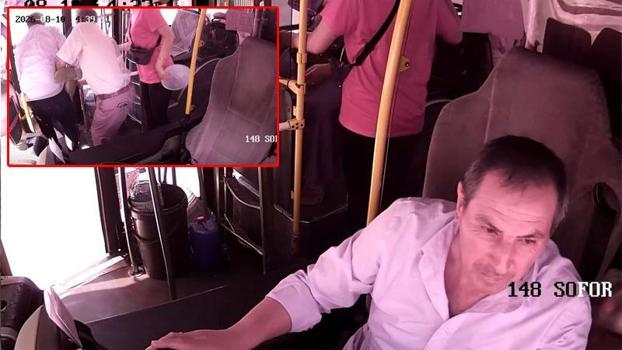 Fenalaşan yolcuyu otobüs şoförü hastaneye yetiştirdi