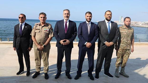 Bakan Fidan, Libya Başbakanının Ulusal Güvenlik Danışmanı Dibeybe ile görüştü