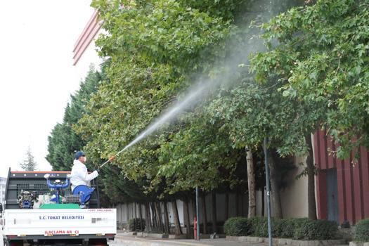 Tokat’ta sivrisinek ve haşerelere karşı ilaçlama seferberliği