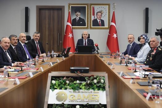 İçişleri Bakanlığı'nda 'güvenlik' toplantısı