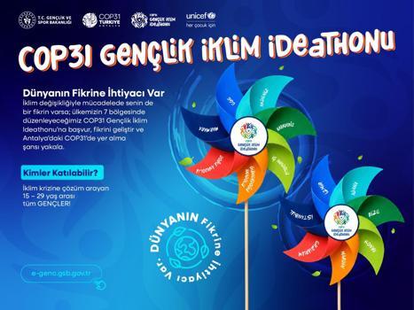 Bakan Bak, COP31 Gençlik İklim İdeathonu başvurularının başladığını açıkladı
