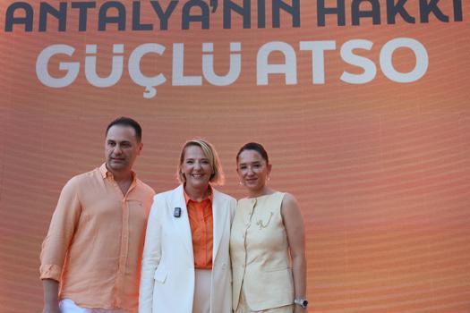 ATSO başkan adayı Hatice Öz seçim ofisini açtı: Antalya’nın hakkı güçlü ATSO