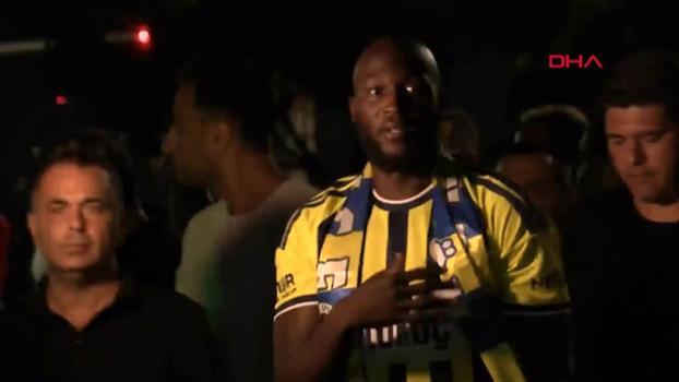 Romelu Lukaku, Fenerbahçe için İstanbul’da