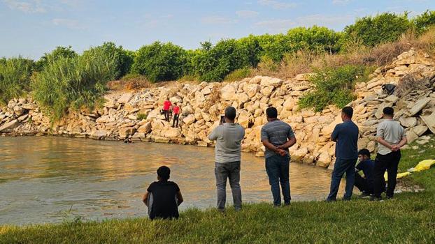 Ceyhan Nehri'nde kaybolan 2 çocuk için arama çalışmaları 2'nci günde