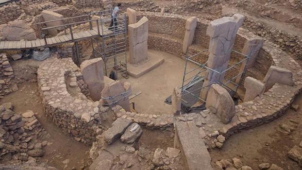 Göbeklitepe'nin kuzeyinde ilk kazı