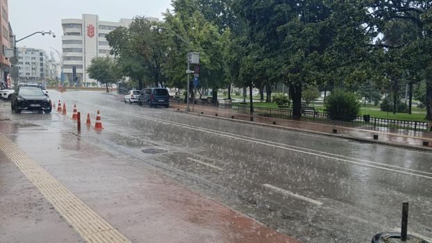 Samsun’da kuvvet yağış etkili oldu