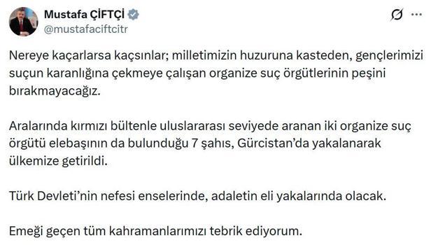 Kırmızı bültenle aranan 2 organize suç örgütü elebaşı Türkiye'ye iade edildi  (2)