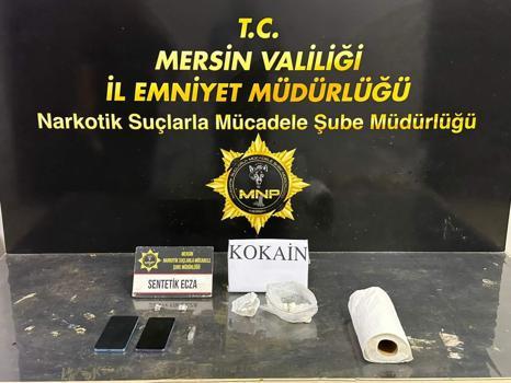Mersin’de uyuşturucu operasyonunda 5 tutuklama