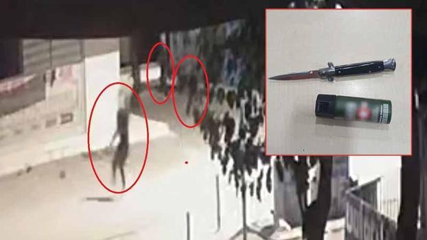 Kayseri’de biber gazlı ve bıçaklı cinayetin güvenlik kamerası görüntüsü ortaya çıktı