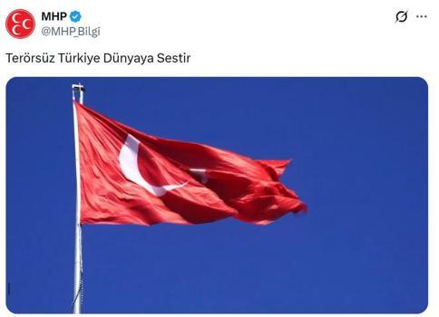MHP'den 'Terörsüz Türkiye' türküsü