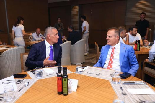 TFF Başkanı Hacıosmanoğlu ve 1'inci Lig kulüpleri Bodrum'da buluştu