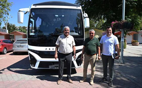 Sporculara yeni otobüs