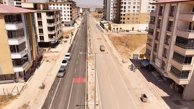 Elbistan Dr. Devlet Bahçeli Bulvarı asfaltlanıyor