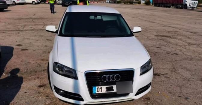 Aracının plakasını gizleyen sürücüye 140 bin TL ceza