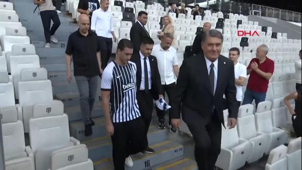BeÅŸiktaÅŸ'ta Dusan Vlahovic için imza töreni düzenlendi