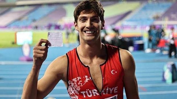 Milli atlet İsmail Nezir, 400 metre engelli finalinde üçüncü oldu