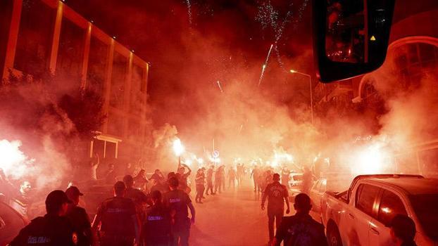 Fenerbahçe kafilesi, Ankara'da coşkuyla karşılandı