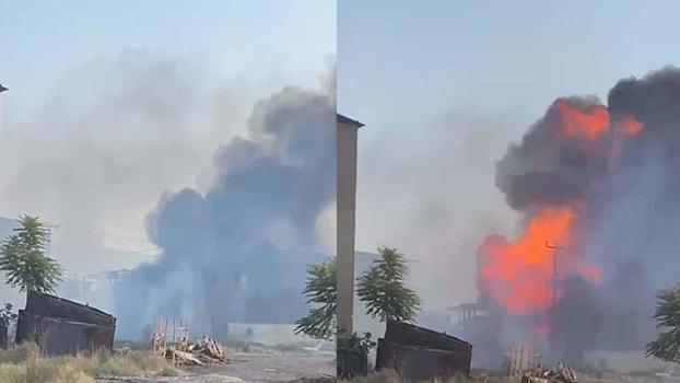 Manisa'da dolum tesisinde patlama