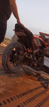 Mardin'de refüje çarpan motosikletin sürücüsü ağır yaralandı