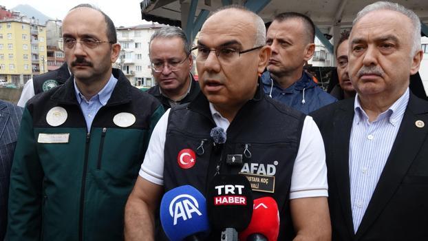 Giresun’da selde kayıp dayı ve yeğeni arama çalışmaları 2'nci gününde (2)