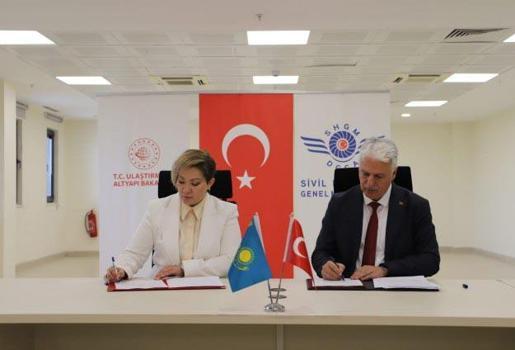 Türkiye ile Kazakistan arasında havacılıkta yeni mutabakat zaptı