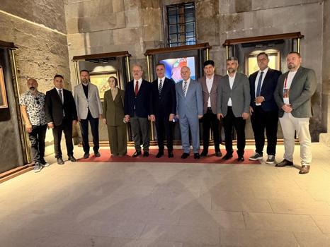 Hâne İslam Sanatları Eserleri, Yakutiye Medresesi’nde açıldı