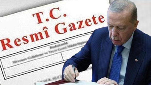 Cumhurbaşkanlığı tarafından yapılan atamalar Resmi Gazete'de