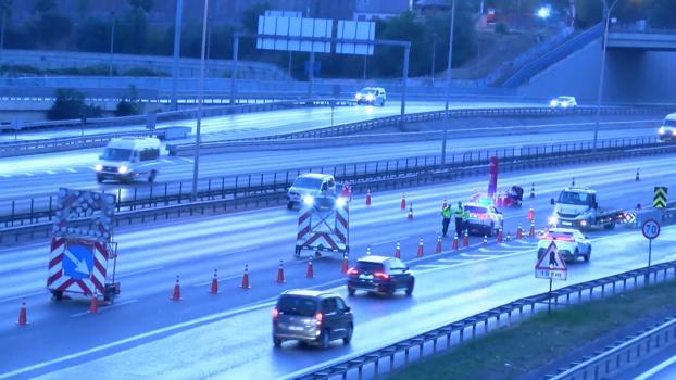 İstanbul'da bazı yollar trafiğe kapatıldı