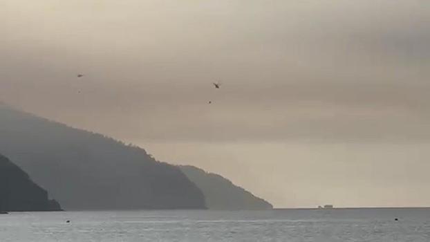 Muğla'da orman yangını ikinci gününde