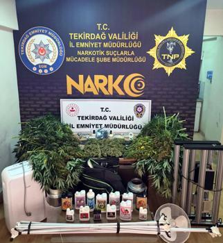 Tekirdağ'da uyuşturucu satıcılarına operasyon; 7 tutuklama