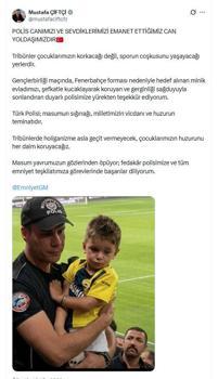 Fenerbahçe maçında çocuğun formasının çıkarılmasına ilişkin soruşturmada 1 gözaltı / Ek fotoğraf