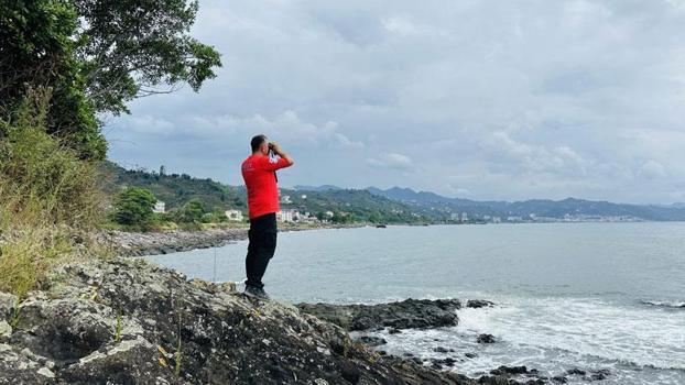 Giresun'da selde kaybolan dayı ve yeğeni arama çalışmaları 4'üncü gününde