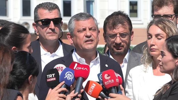 Özgür Özel, Silivri'de konuştu