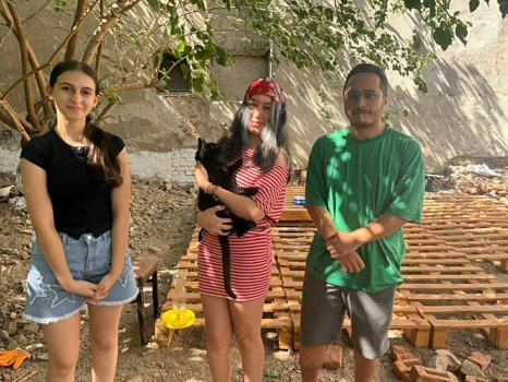 Sokak kedileri için 'mahalle' projesi; 13 yaşındaki Bade'den su ve mama kabı desteği