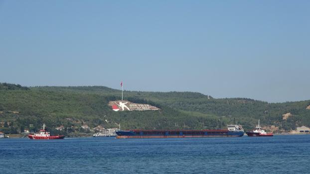 Çanakkale Boğazı’nda gemi arızası