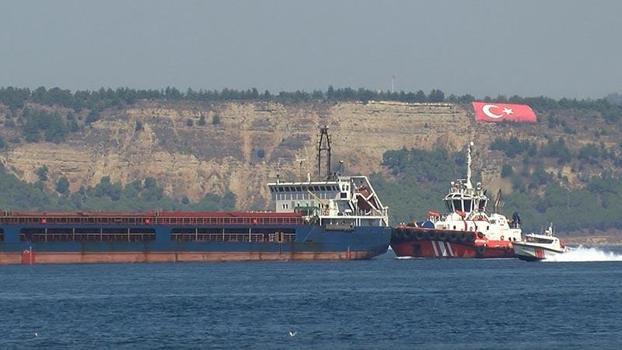 Çanakkale Boğazı’nda gemi arızası