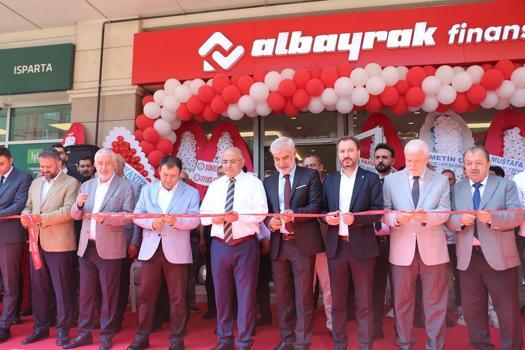 Albayrak Finans, Isparta şubesini hizmete açtı