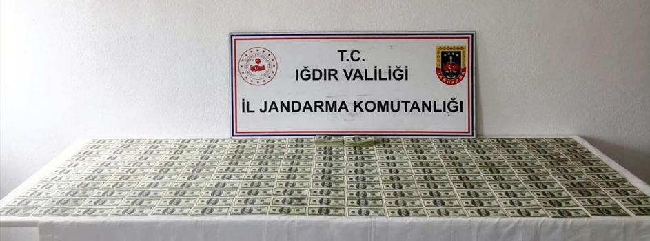 Iğdır'da 524 adet sahte 100 dolarlık banknot ele geçirildi
