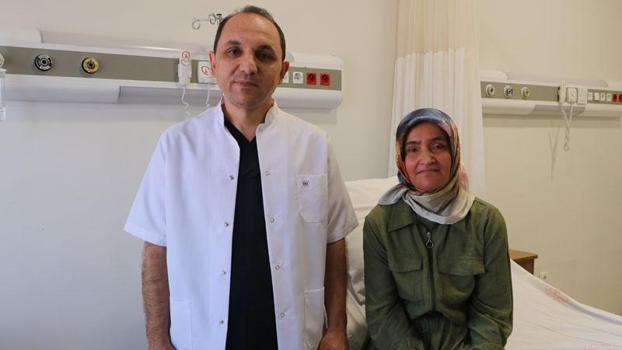 Kalbi yüzde 25 çalışan hastaya kapalı yöntemle tedavi