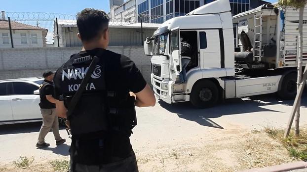 Konya'da uyuşturucu operasyonu: 3 tutuklu