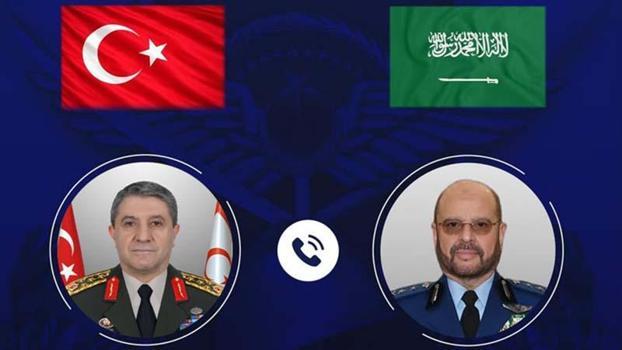 Genelkurmay Başkanı Orgeneral Bayraktaroğlu, Suudi mevkidaşı ile görüştü