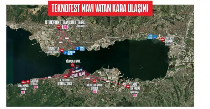 'TEKNOFEST Mavi Vatan 2026' için Gölcük'te kara ve deniz ulaşım planlaması