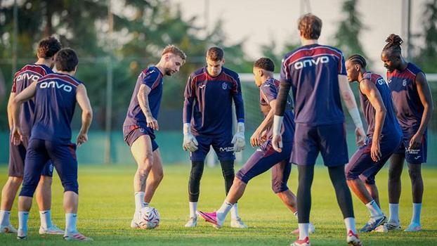 Trabzonspor, Ferencvaros maçı hazırlıklarını tamamladı