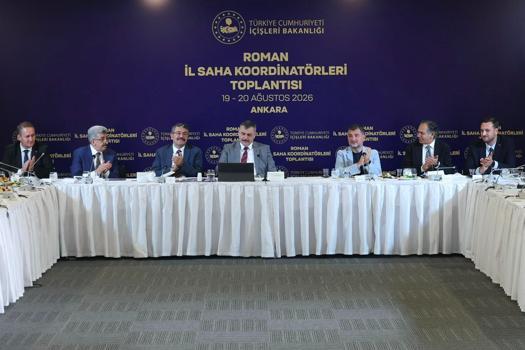 Bakan Çiftçi, Roman İl Saha Koordinatörleri Toplantısı’na katıldı