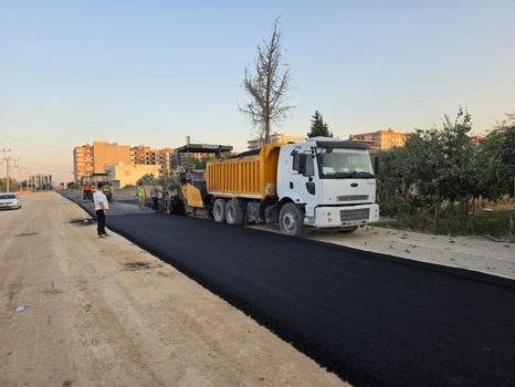 Mardin’de asfalt çalışmaları sürdürüyor