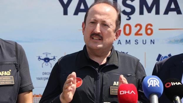 AFAD Başkanı Pehlivan: Son 3 yılda dronlarla 244 vatandaşımıza sağ ulaşıldı
