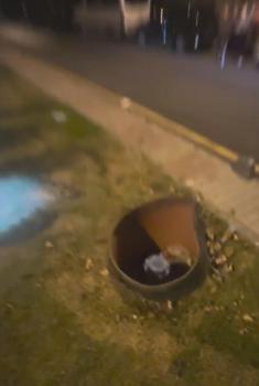 Kağıthane'de rögardan gelen ses mahalleliyi tedirgin etti