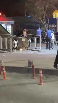 Bahçelievler’de cam parçasıyla kendisine zarar verdi; polis havaya ateş açtı